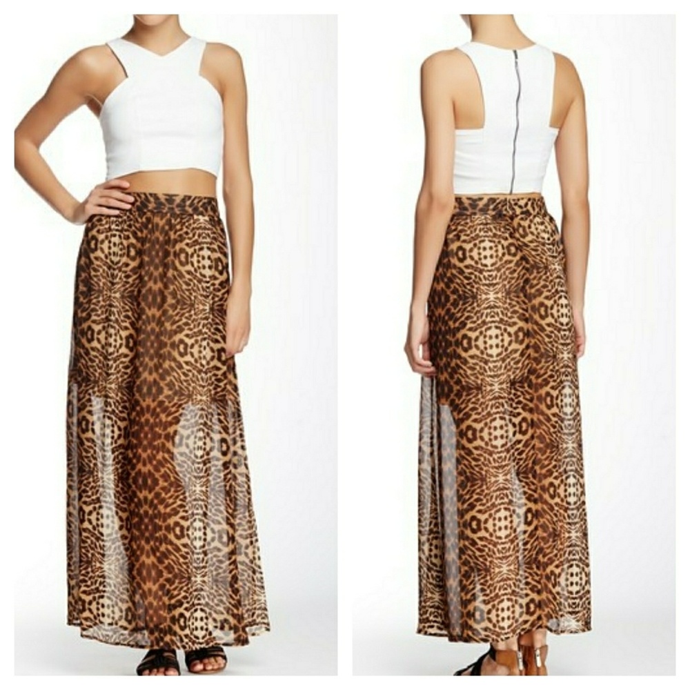 Vertigo Maxi Skirt NWT